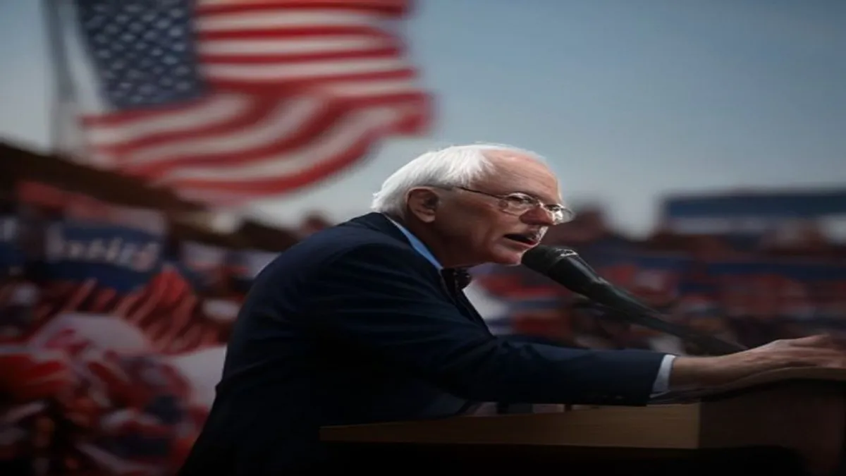 Sanders Warns on Wealth Inequality and AI Job Losses